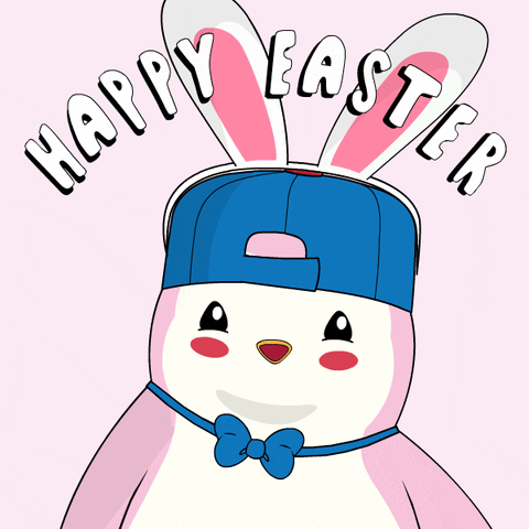 Happy Easter Bunny GIF by Pudgy Penguins