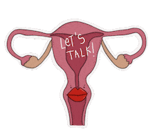 Period Speaking Sticker
