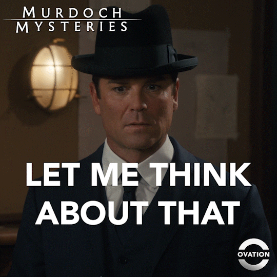 Murdoch Mysteries What GIF by Ovation TV