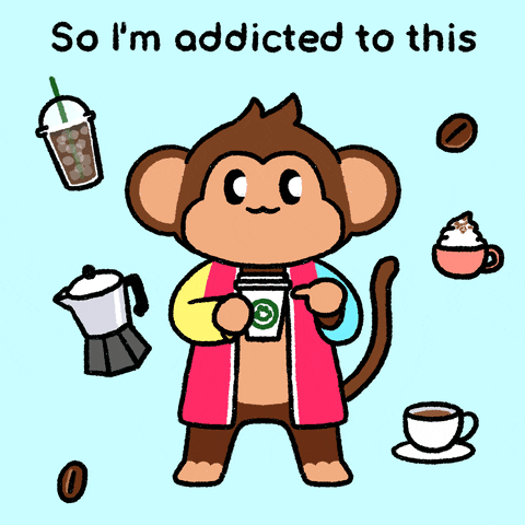 Coffee Tea GIF by Chimpers