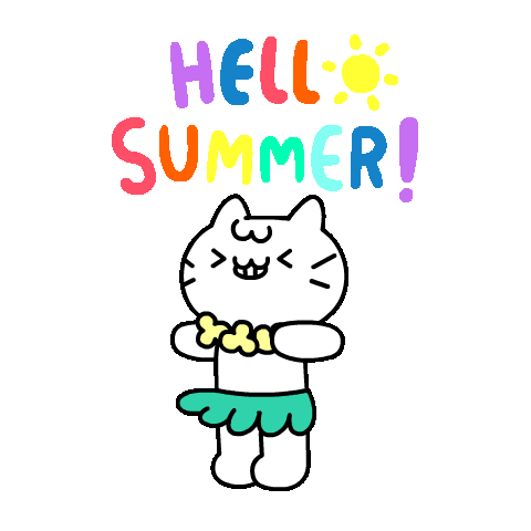 Happy Summer Solstice Sticker by Mikitti