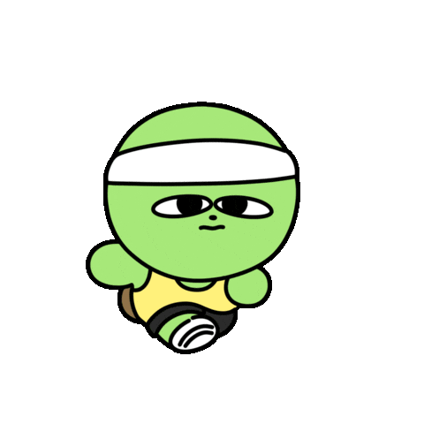 Run Running Sticker