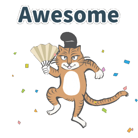 Awesome Japanese Art Sticker
