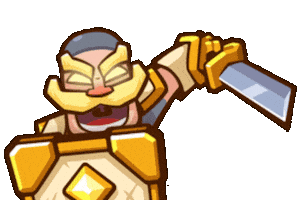 Clash Royale Knight Sticker
