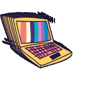 Computer Estudiar Sticker