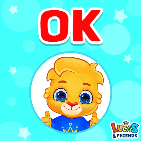Ok Fine Yes GIF by Lucas and Friends by RV AppStudios