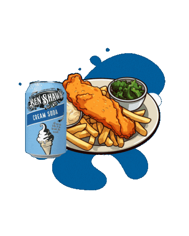 Fish And Chips Sticker by Refresco Group