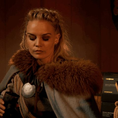 Queen Vikings GIF by THE BEARD STRUGGLE