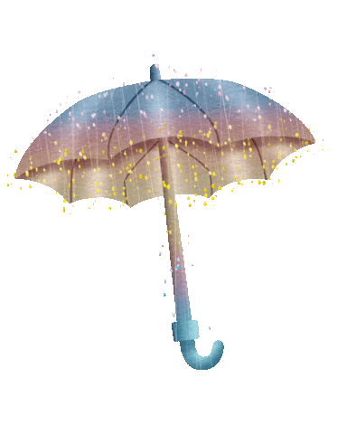 Rain Umbrella Sticker by maganyosgalaxis