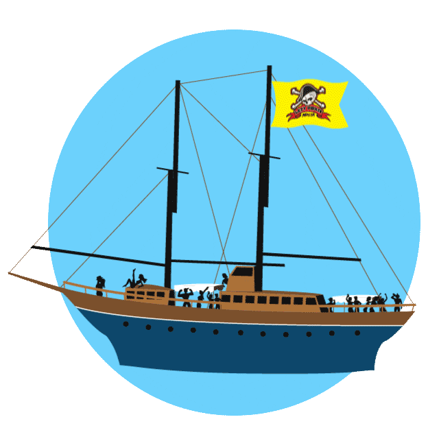 Summer Love Malta Sticker by Lazy Pirate