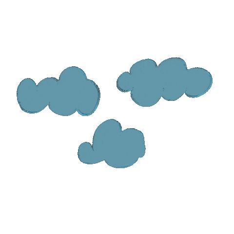 Clouds Sticker
