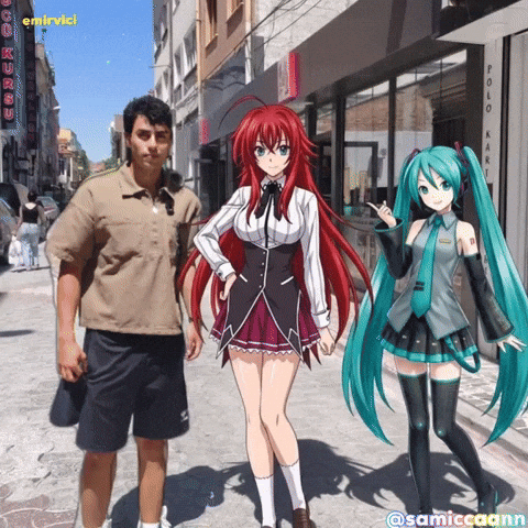 Rias Gremory Emir GIF