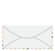 Card Letter Sticker by PaperFest