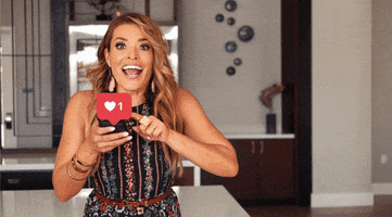 Double Tap Smile GIF by Jasmine Star