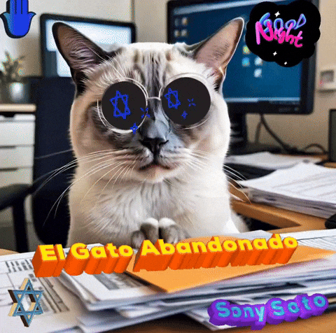 El Gato Abandonado GIF