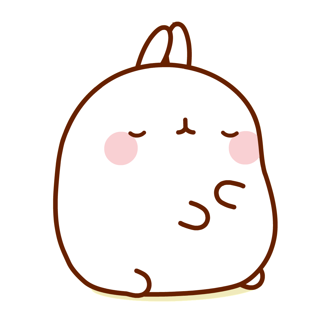 Tired Wake Up Sticker by Molang for iOS & Android | GIPHY