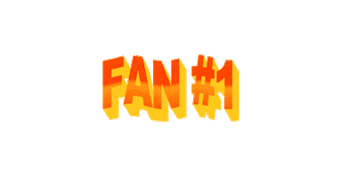 Fan Cheer Sticker