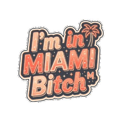 South Beach Travel Sticker by Flowpio