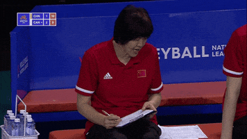 China Coach GIF by Volleyball World