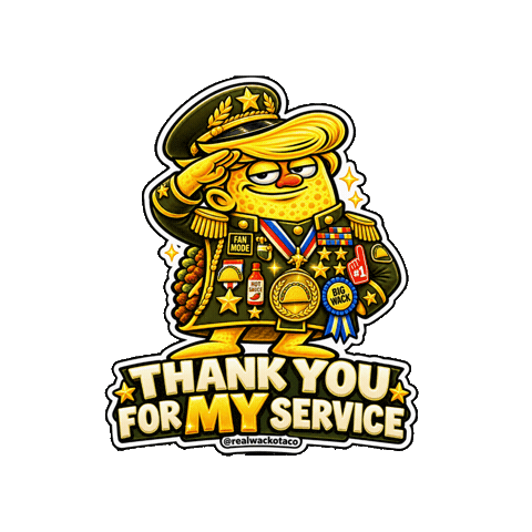 Sarcastic Salute Sticker