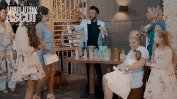Party Reaction GIF by Absolutely Ascot
