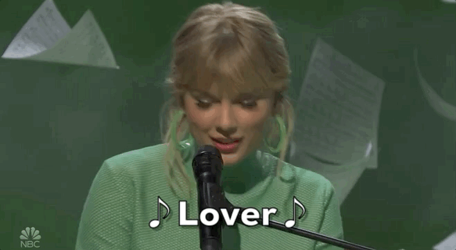 Taylor Swift Love GIF by Saturday Night Live - Find & Share on GIPHY