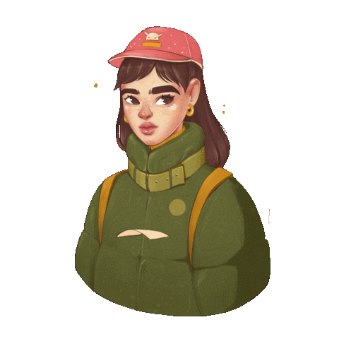 Lyukamel Sticker