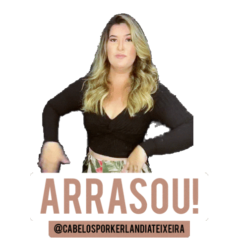 Cabelos Por Kerlandia Teixeira Sticker