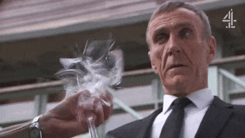 Angry Glass GIF by Hollyoaks
