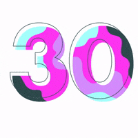 Pink Numbers GIF by clydesidesocial
