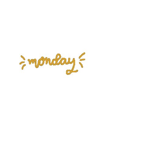 Monday Sticker