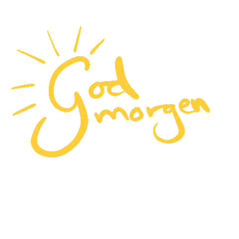 Good Morning Sticker
