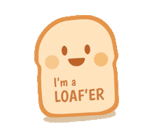 Loaf Sticker by theloafasia