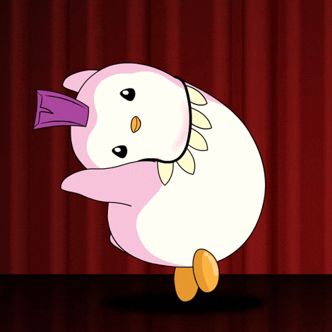 Happy Dance GIF by Pudgy Penguins by pudgypenguins