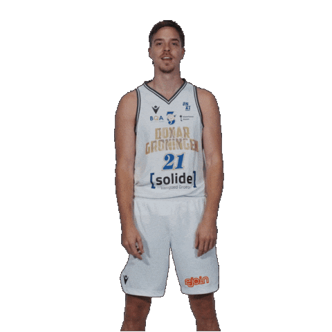 Tim Hoeve Donar Pointing Left Sticker by Donar Official