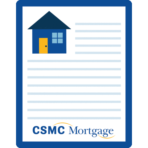 Home Loan Sticker by CSMC Mortgage