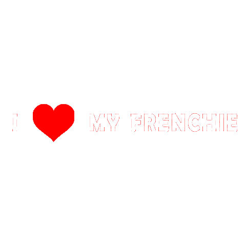 frenchiemania Sticker