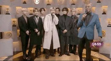 Bts GIF by Recording Academy / GRAMMYs
