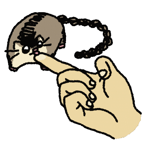 フクロモモンガ Sticker