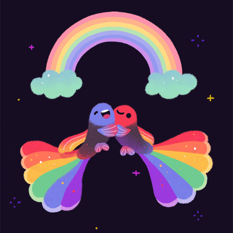 Happy Pride Day GIF by pikaole - Find & Share on GIPHY