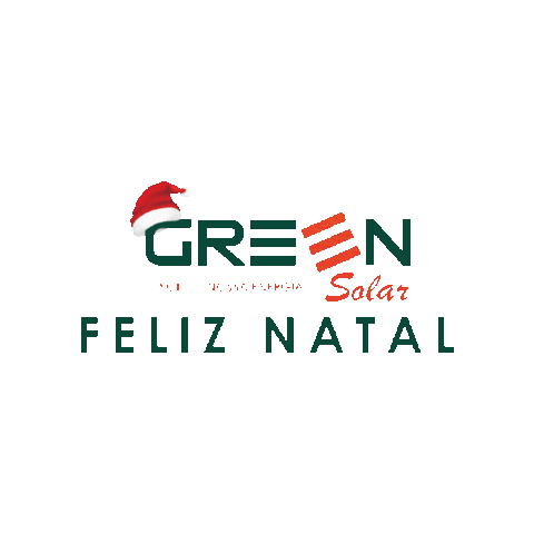 Feliz Natal Sticker by Green Solar Energia