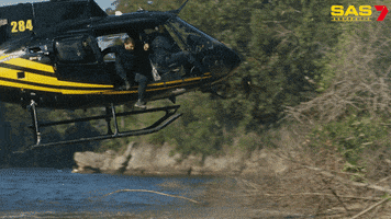 Touchdown Helicopter GIF by Channel 7