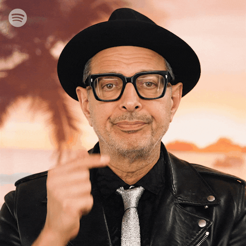 Happy Jeff Goldblum GIF by Spotify