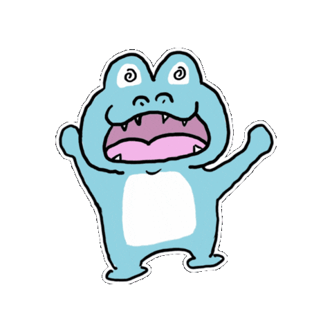 ワニ Sticker by fitsallgym24h