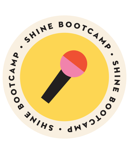 Shine Bootcamp Sticker