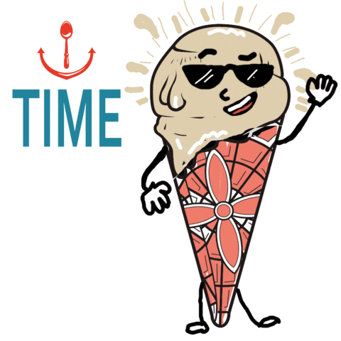 Hoboken Time To Chill Sticker by bucketandbay