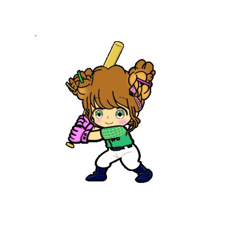 Baseball Love Sticker