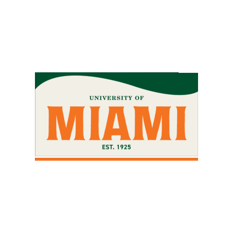 Miamihurricanes Theu Sticker by University of Miami Alumni Association