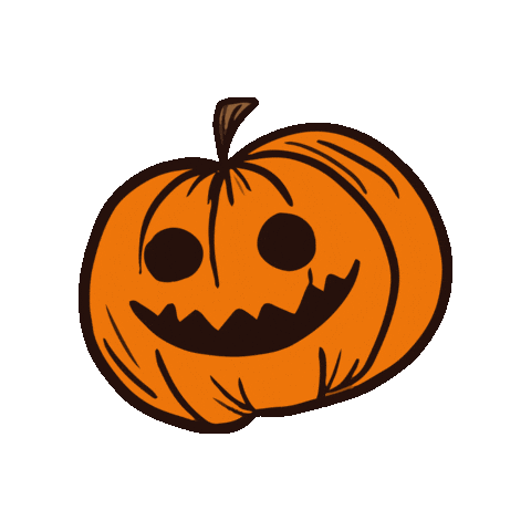 Scared Halloween Sticker