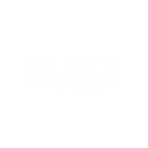 black_bikeschool Sticker